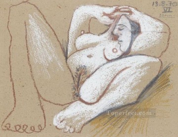 Sofá desnudo 1970 Pablo Picasso Pinturas al óleo